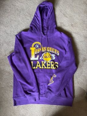NBA Purple Hooded Pullover